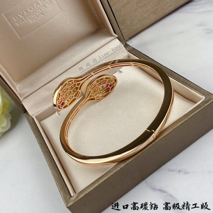 Bvlgari飾品 寶格麗新款雙頭蛇手鐲 全網爆款  zgbq3277